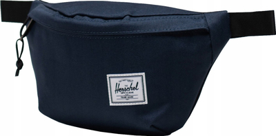 Çantë beli Herschel Classic Hip Pack, 600D, rrip që e rregullon vetë, blu navy