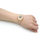 Orë digjitale Casio Collection Vintage LA680WEGL-5EF (007), e artë/bezhë