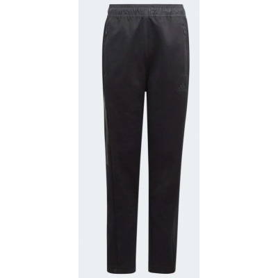 Pantallona sportive Adidas Tiro Suit-Up Woven Jr IB3796, për fëmijë, me xhepa me zinxhir, të zeza