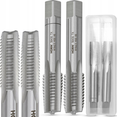 Set çezme fileto ARTPOL TAP M18x2.50mm, set 2 copë