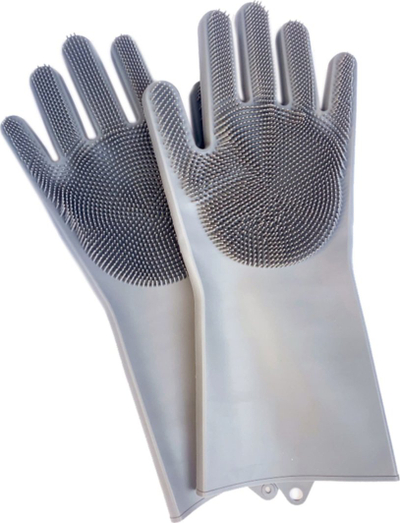Doreza kuzhine Silicone Paws, silikon, që s’i hyn uji, gri