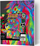 Set pikturimi me diamante Splat Planet Lion, kanavacë 40 x 30 cm, pop art, shumëngjyrësh