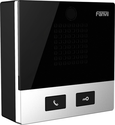 Interkom IP Fanvil I10SD, kamera 2MP, IP54, nero argjend
