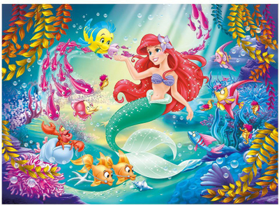 Puzzle dyanshëm Lisciani Double Sided Mermaid