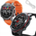 Smartwatch Kiano Watch Sport, mat rrahjet e zemrës, i papërshkueshëm nga uji, i zi