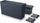 Vazo drejtkëndore Prosperplast URBI CASE M, 77cm, me insert, antracit