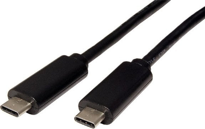 Кабел USB Neutral, USB C во USB C, 0.5 m, црна