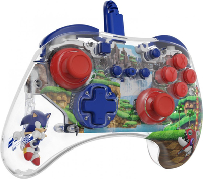 Kontroller PDP RealMz Sonic Green Hill Zone, me kabllo, shumëngjyrësh