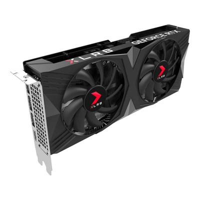 Kartë grafike PNY NVIDIA GeForce RTX 4060 Ti OC, 8GB GDDR6, PCIe 4.0, e zezë