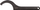 Çelës harkor Neo 10-570, Hook Spanner, 25-28mm, metalik i errët
