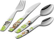 Set bestekësh për fëmijë ZWILLING Jungle, 4 copë, çelik inox, argjend
