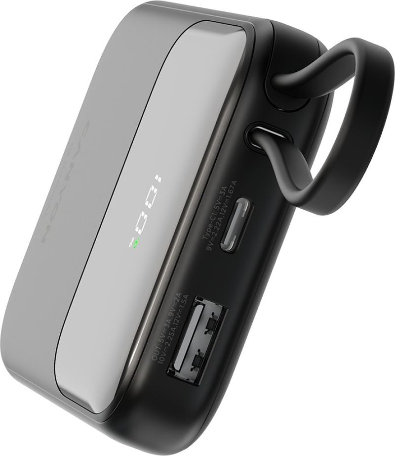 Power bank Canyon OnPower 101, 10000mAh, PD 22.5W, i zi