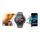 Smartwatch Giewont GW430 2, ekran me ngjyra, mat rrahjet e zemrës, gri