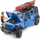 Lodër makinë Bruder Jeep Wrangler Rubicon Unlimited 02529, shkalla 1/16, me kajak edhe me figurinë e kajakistit