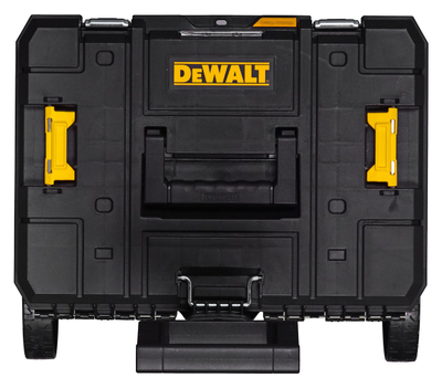 Kutia veglash me rrota Dewalt DWST83347-1 TSTAK 2.0, e verdhë e zezë