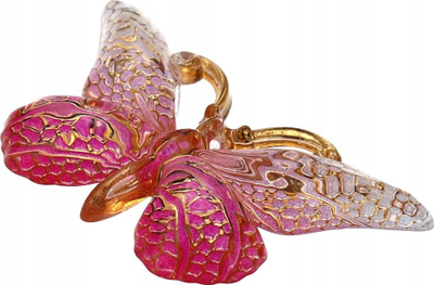 Dekorime vetëngjitëse Titanum Butterflies, 38x23mm, rozë ari