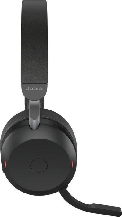 Kufje me mikrofon Jabra Evolve2 75 Link380c UC, të zeza