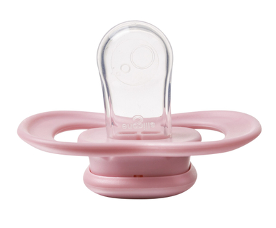 Cicë silikoni b.box Silicone Pacifier, set 2 copë, simetrike, berry blush