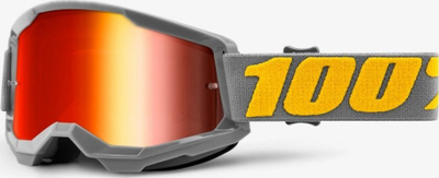 Syze bore 100% STRATA 2 IZIPIZI, xham i kuq mirrored, anti fog