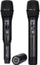 Set mikrofonësh pa tel DNA FU Vocal Set, UHF 518–542 MHz, mikrofon dore dinamik kardioid, i zi