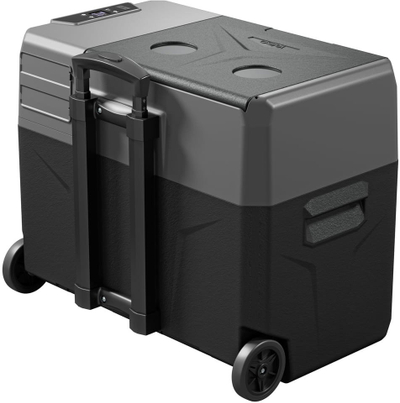 Frigorifer udhëtimi Yolco BCX40 Carbon, 39L, DC 12/24V AC 100–240V, gri karbon