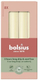 Qirinj tavoline Bolsius Torpedo 170/20, 5 orë djegie, set 8 copë, ecru