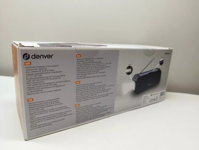 Kaltoparlant Bluetooth Denver BTG-158, 80W, me panel diell, me radio FM, i zi