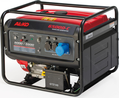Gjenerator benzine Al-Ko 6500-C, 5 kW, motor 4 taktesh, i kuq