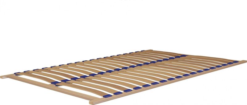 Kornizë krevati Topeshop Bed Frame, 140x200 cm, lamela fleksibile të përkulura, ngjyrë natyrale