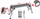 Platformë pune alumini KS Tools 800.0960, 1270x446x495mm, ngjyrë argjendtë