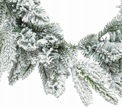 Garlandë dekorative Fééric Lights and Christmas Natural Frosty, 180cm, jeshile me efekt borë