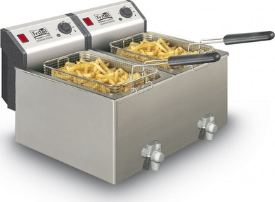 Фритеза Fritel Profi 4920, професионална, инокс