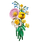 Set LEGO Botanicals 10347 Petite Sunny Bouquet, set dekorativ me lule, 9+