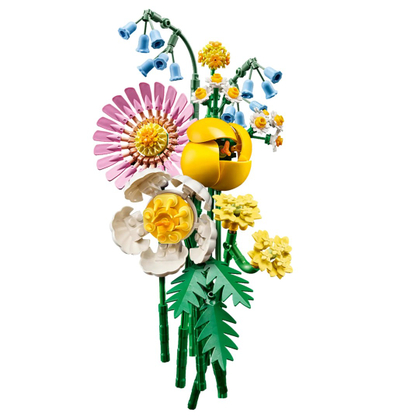 Set LEGO Botanicals 10347 Petite Sunny Bouquet, set dekorativ me lule, 9+