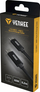 Kabllo USB C YENKEE YCU C02 BK, USB C me USB C, 0.2m, e zezë