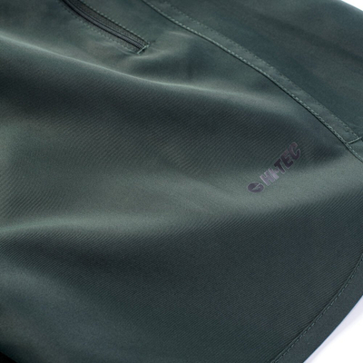 Shorce sportive Hi-Tec Hicko M, me rrip elastik, xhepa me zinxhir, jeshile e errët