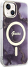 Këllëf telefoni Guess Golden Marble MagSafe për iPhone 14, 6.1", lejla