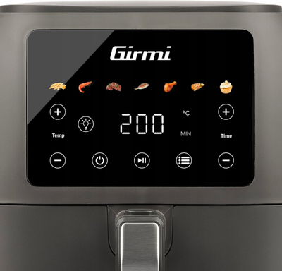 Fritezë Girmi FG92, 8L, 1700W, temperaturë deri 200°C, inoks