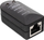 Tester PoE InLine, për PoE dhe PoE+, me LED tregues, i zi