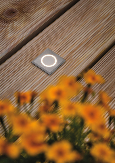 Spot tokësor Paulmann Ground Recessed Luminaire House, LED 2W, 3000K, çelik inox katror
