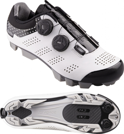 Këpucë çiklizmi FORCE POINTS MTB, clipless, madhësia 38, të zeza