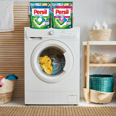 Kapsula larje Persil Power Caps Deep Clean Regular, 44 larje, 616g