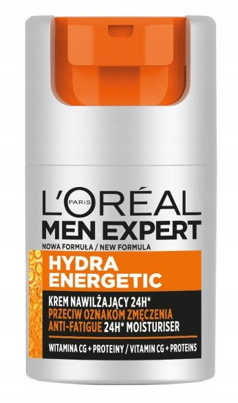 Сет подарок за мажи L'Oréal Paris Men Expert Hydra Energetic, нега за лице, хидратантен, повеќебоен