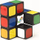 Loja puzzle Rubik's Edge 3x3x1, një shtresë, shumëngjyrëshe