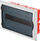 Panel shpërndarës modular Elektro-Plast ECONOMIC BOX RP 1/12, 12 module, derë transparente, IP40