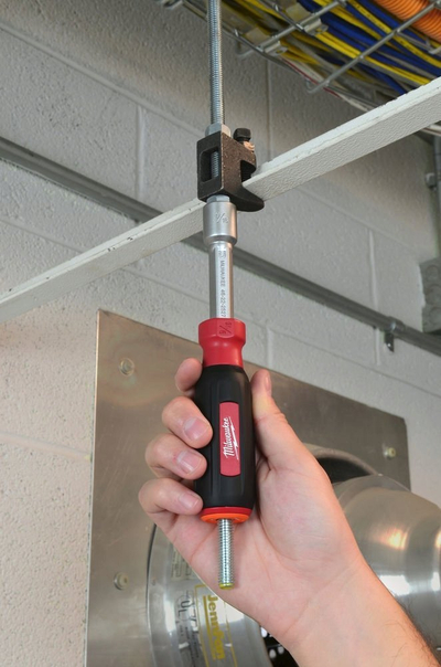 Çelës arre Milwaukee HollowCore, magnetik, 5mm, kuqe e zi