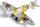 Model avioni plastik Supermarine Spitfire ZA2590, shkalla 1:48, për montim, shumëngjyrësh