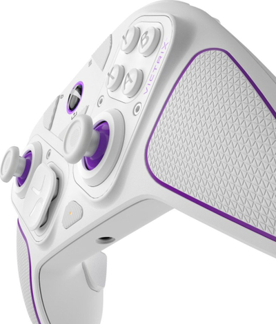 Kontroller Victrix XS Pad, wireless / me kabllo, i bardhë