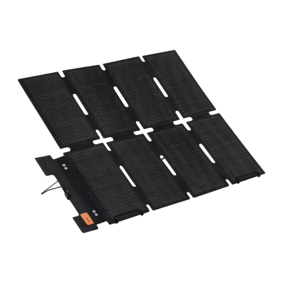 Panel diellor portativ IBCPOWER 100W, palosës, gri e zezë