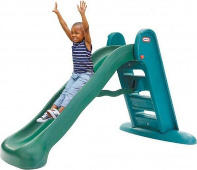 Rrëshqitëse për kalamaj Little Tikes Go Green Large, 150 cm, plastike e ricikluar, jeshile